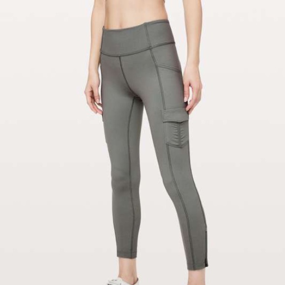 Lululemon Scenic Route Leggings Rare Sz 4